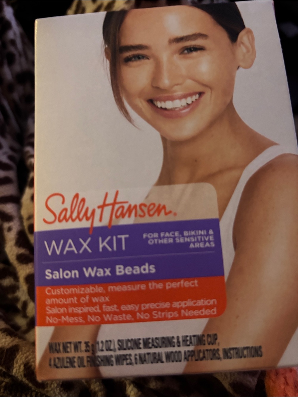 Sally Hansen Wax Kit Salon Wax Beads - Purple & Orange